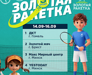 «Золотая ракетка». Места 9-12. ИТОГИ и ФОТО